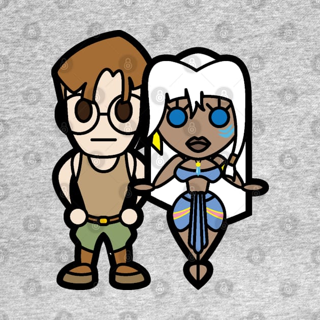 Milo and Kida Tooniefied by Tooniefied